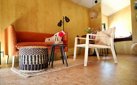 Knus tiny house met hottub (5p) in de natuur - 5