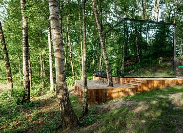 Luxuriöse Wald-Lodge  - 11