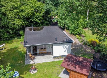 Bungalow in bosrijke omgeving (omheinde tuin)