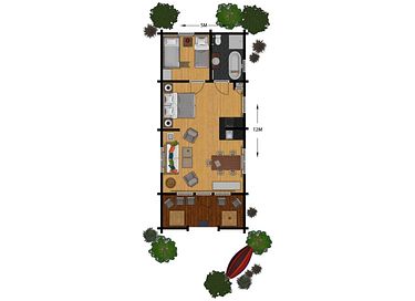 Pavillon indépendant dans les bois (5p) - 13