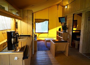 Glampingtent voor 4 personen in Noord-Holland - 6