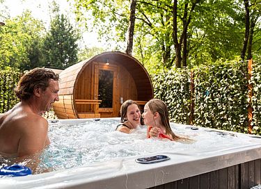 Heerlijk wellness vakantiehuis voor 5 pers.  - 6