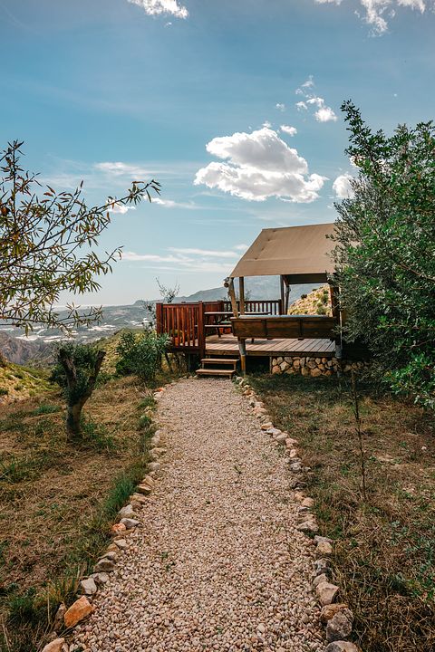 Prachtig gelegen luxe glamping safaritent  - 3