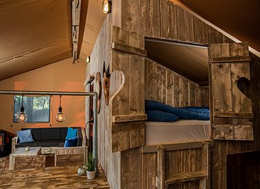 Wellness safaritent (6p) met sauna én hottub - 13