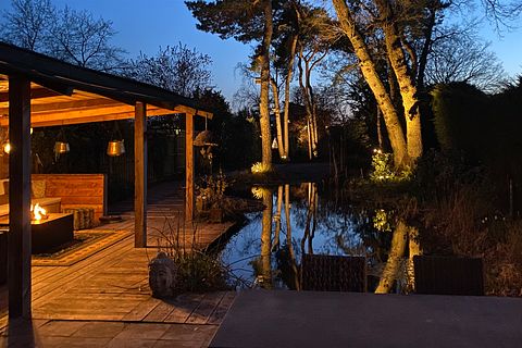 Bosvilla met jacuzzi en unieke zwemvijver - 2