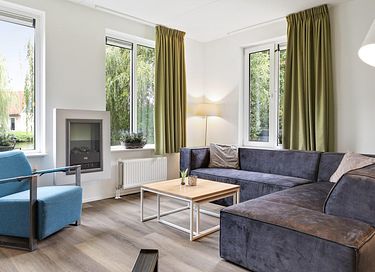 Vakantiehuis met sauna (6p) aan visvijver - 5