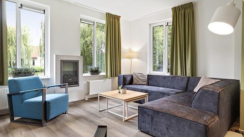 Vakantiehuis met sauna (6p) aan visvijver - 5