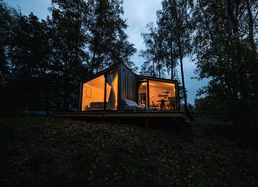 Luxe cabin op de top van een heuvel - 10