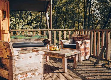 Tente safari de luxe en camping polyvalent - 37