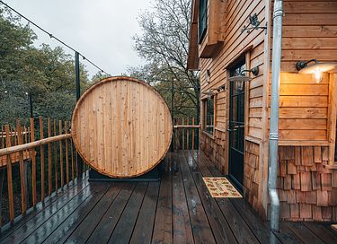 Lodge de luxe dans les arbres avec sauna - 27