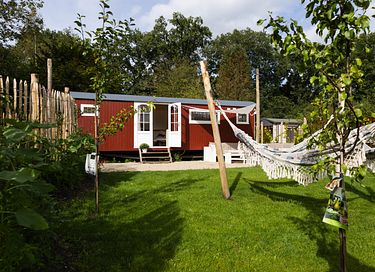 Tiny house in the style of a shepherds hut