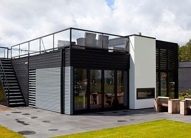 Vakantiehuis (6p) met dakterras in Gelderland