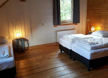 Waldhaus aus Holz mit Sauna auf der Veluwe - 18