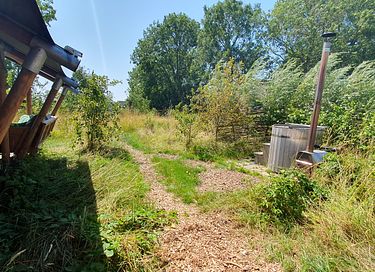 Glamping-Zelt mit Whirlpool und toller Aussicht - 26