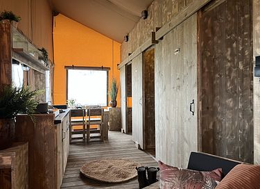Spacious glamping tent (2p) with hot tub - 5