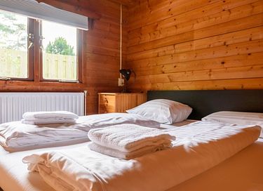 Cabane en rondins robuste avec sauna dans la forêt - 21