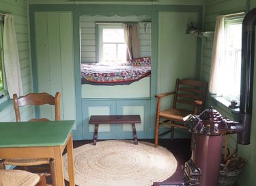 Woonwagen in jaren '30 stijl met hottub - 5