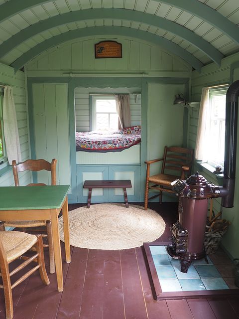 Woonwagen in jaren '30 stijl met hottub - 5