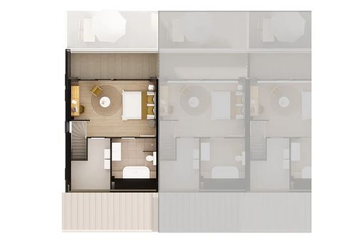 Double hotel room with balcony and view - 5
