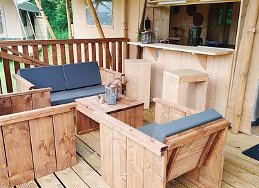 Glampingtent voor 4 personen in Noord-Holland - 3