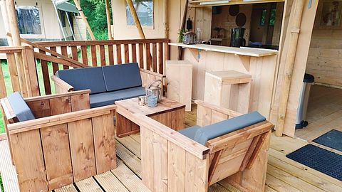 Glampingtent voor 4 personen in Noord-Holland - 3
