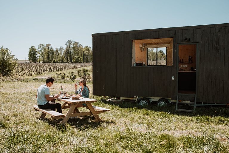 Tiny house au milieu des vignes près de Bordeaux - 1
