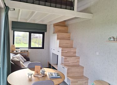 Tiny House met weids landelijk uitzicht - 42