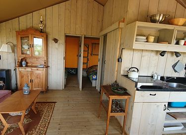 Glamping med privat hottub - 3