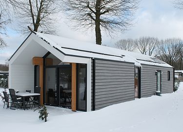 Groen vakantiehuisje op park in Gelderland - 17