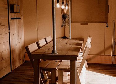 Luxuriöses Safarizelt (5 Personen) mit Klimaanlage - 13