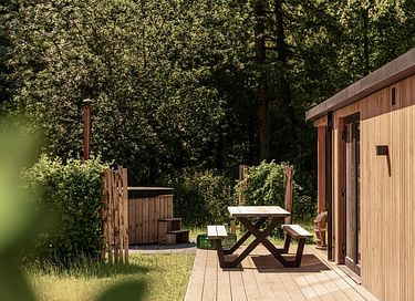 Pavillon de luxe pour 6 personnes avec bain à remous privé - 2