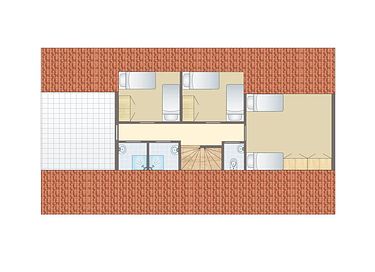 Vakantiehuis (12p) in bosrijke omgeving  - 16