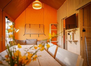 Luxe safaritent met airco voor 6 personen - 5