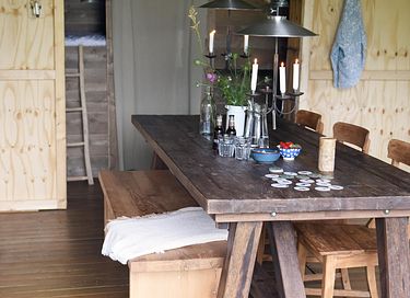 Retour à l'essentiel dans un chalet sous tente en Gueldre - 7