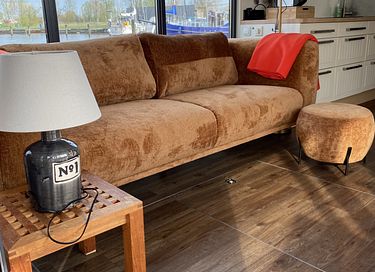 Stay on a luxury houseboat with a slide - 16
