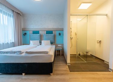 Chambre double avec balcon et vue - 4