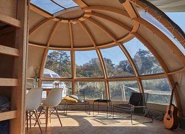 Tente glamping de luxe dans un camping avec piscine - 2