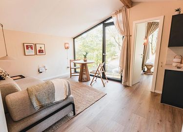 Luxe cabin op de top van een heuvel - 15