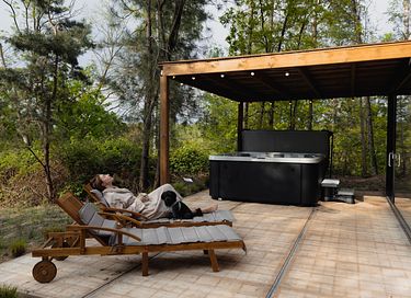 Romantische wellness boshuisje  - 2
