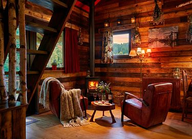 Chalet confortable avec poêle à bois dans les Ardennes - 5