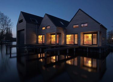 Romantic waterfront stay