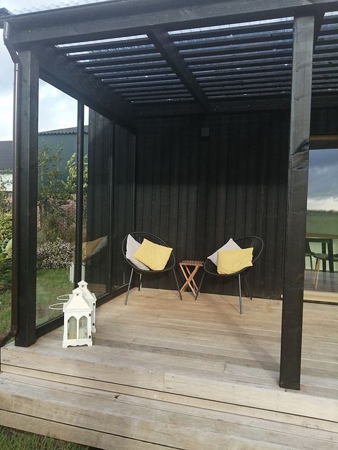 Tiny House met weids landelijk uitzicht - 5