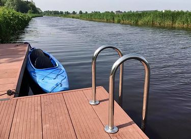 Spacious glamping tent (4p) by the water - 14