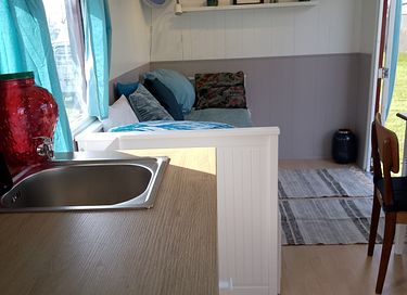 Pipowagen met comfort van een huisje - 9