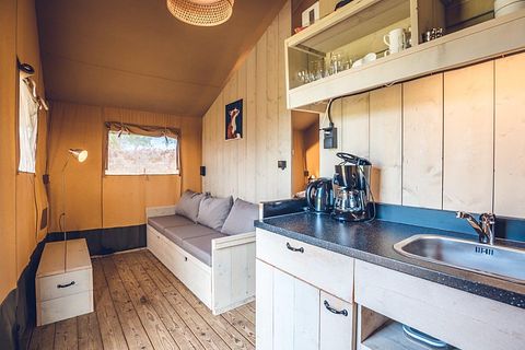 Stoere safaritent voor 5 personen  - 5