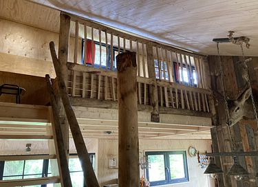 Großes Baumhaus (6p) mit Bad und Küche - 15