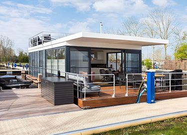 Vakantievilla op het water
