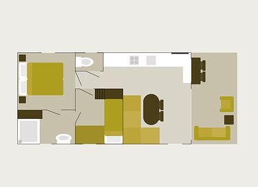 4x Tiny lodge voor in totaal 16 personen - 12