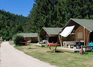 Tente glamping en forêt pour 5 personnes - 19