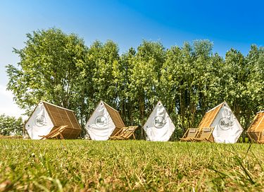 Unieke camping hut vlakbij strand en zee - 2